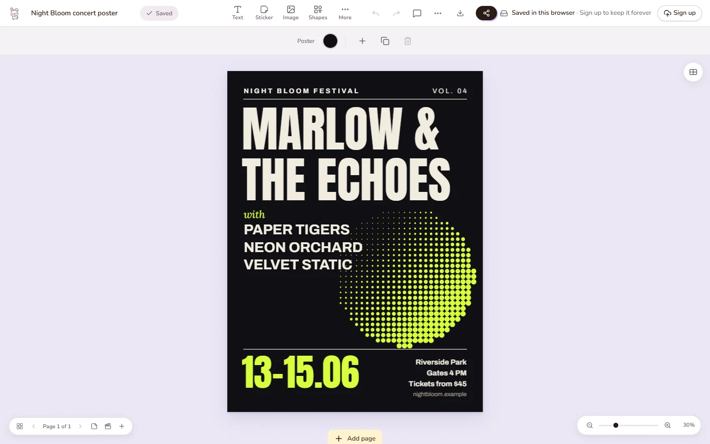 หน้าจอ editor ของ Doory จาก repository โครงการ